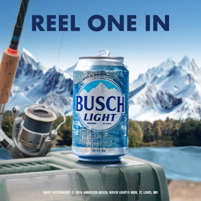 Busch Light American Lager Beer in Cans - 8 - 16 Fl. Oz. - Image 3