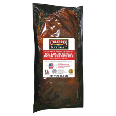 Coleman St Louis Style Pork Spareribs - 16 Oz - Image 3