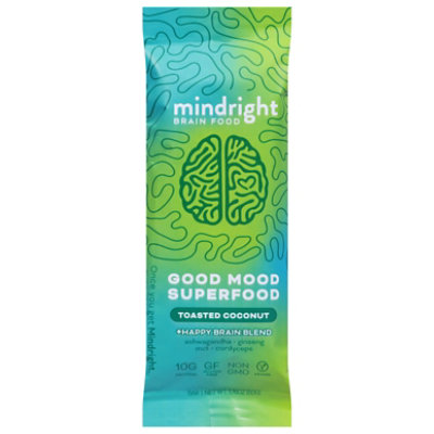 Mindright Bar Toasted Coconut - 1.76 Oz - Image 3