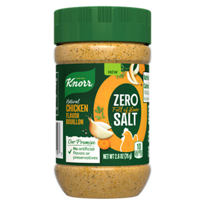 Knorr Boullion Chicken Zero Salt - 2.6 Oz - Image 2