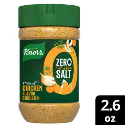 Knorr Boullion Chicken Zero Salt - 2.6 Oz - Image 1