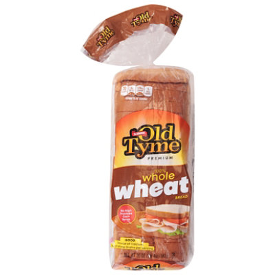 Old Tyme 100% Whole Wheat Bread - 20 OZ - Image 3