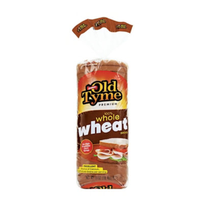 Schmidt Old Tyme Premium Whole Wheat 100% Soft Bread Loaf - 20 Oz - Image 2