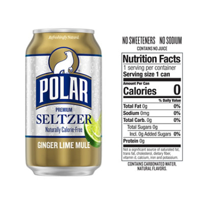 Polar Ginger Lime Mule Seltzer - 8-12 FZ - Image 5