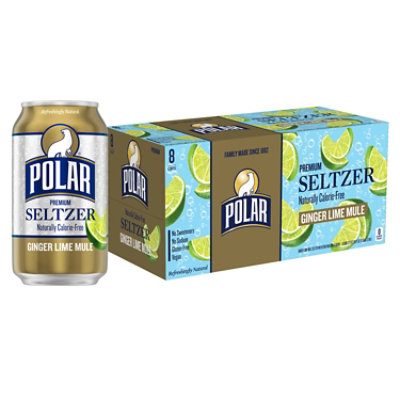 Polar Ginger Lime Mule Seltzer - 8-12 FZ - Image 1