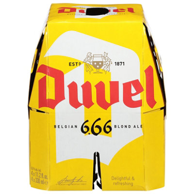 Duvel 6.66 Belgian Blonde Ale In Cans Multipack - 4-11.2 Fl. Oz. - Image 3