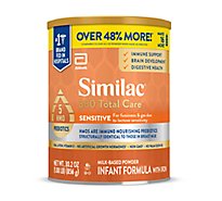 Similac 360 Total Care Sensitive Infant Formula Powder - 30.2 Oz
