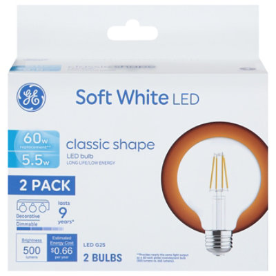 Ge Led 60w Sw Bent Tip Clear - 2 CT - Image 3