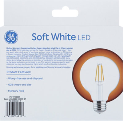 Ge Led 60w Sw Bent Tip Clear - 2 CT - Image 4