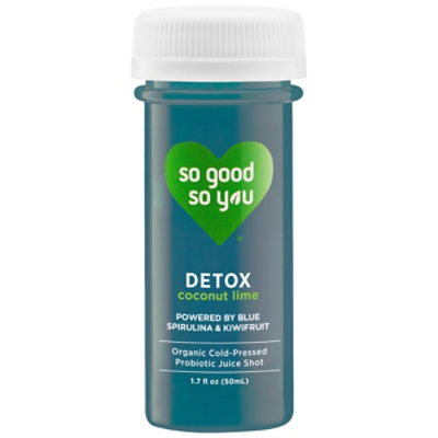 So Good So You Organic Detox Coconut Lime Probiotic Juice Shot - 1.7 Fl. Oz. - Image 3