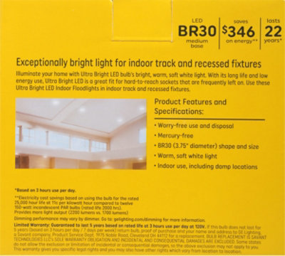 GE 150 Watt Indoor Soft White Flood Light Bulb - 2 Count - Image 4