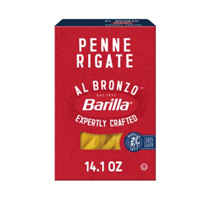 Barilla Al Bronzo Penne Rigate Pasta - 14.1 Oz - Image 1