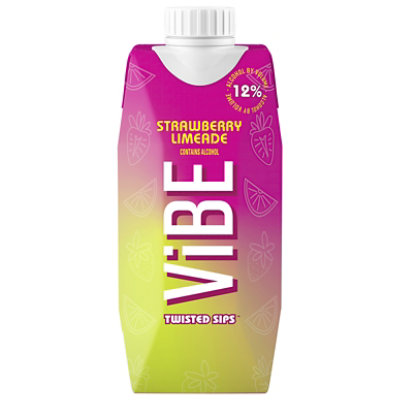 Vibe By Vendange Strawberry Limeade Tetra - 500 ML - Image 1