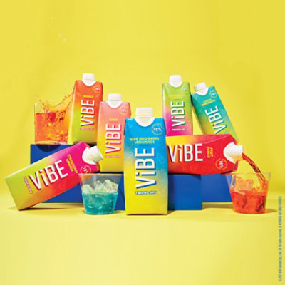 Vibe By Vendange Blue Raspberry Lemonade Tetra Wine - 500 ML - Image 4