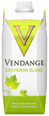 Vendange Tetra Sauvignon Blanc Wine - 500 ML - Image 1