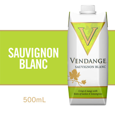 Vendange Tetra Sauvignon Blanc Wine - 500 ML - Image 2