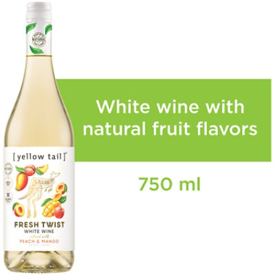 Yellow Tail Fresh Twist Peach & Mango - 750 Ml - Image 1