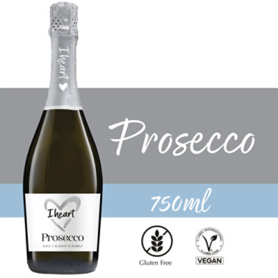 iHeart Wines Prosecco Brut DOC Wine Bottle - 750 Ml - Image 1