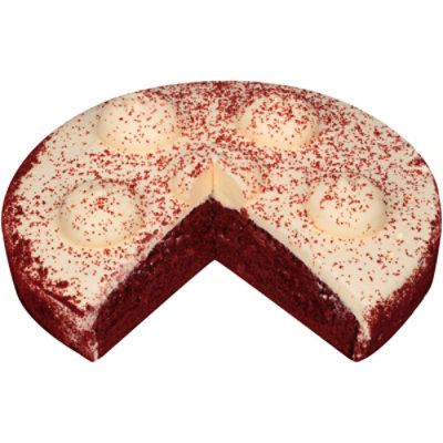 8 Inch 1 Layer Red Velvet Cake - 26.5 Oz - Image 7