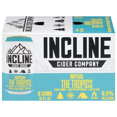 Incline The Tropics Cider In Can - 6-12 Fl. Oz. - Image 3