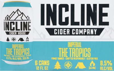 Incline The Tropics Cider In Can - 6-12 Fl. Oz. - Image 4