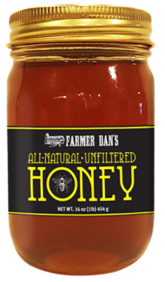 Farmer Dans Honey Jar 16oz - 16 OZ - Image 1