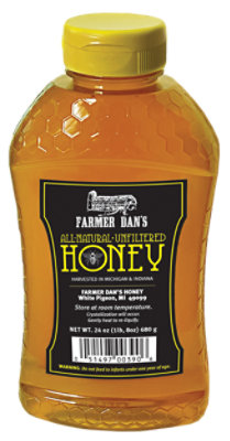 Farmer Dans Squeeze Honey 24oz - 24 OZ - Image 1