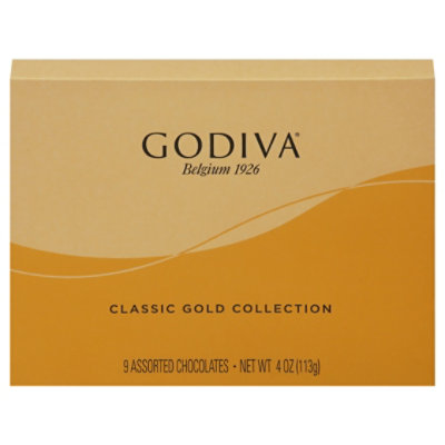 Godiva Classic Gold Collection Assorted Chocolates- 4 Oz - Image 1