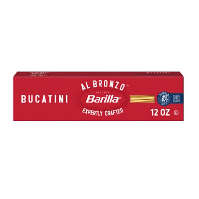 Barilla Al Bronzo Bucatini Pasta - 12 Oz - Image 1