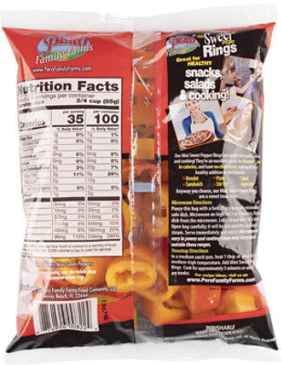 Pero Family Farms Sweet Mini Pepper Rings - 6-8 Oz - Image 6