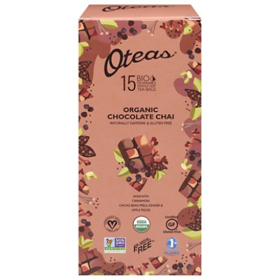 Oteas Organic Chocolate Chai - 15 CT - Image 1