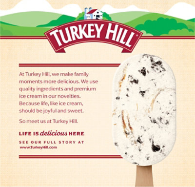 Turkey Hill Caramel Brownie Swirl Ice Cream Bars 3 Ct, 7.2fz - 3-2.4 FZ - Image 6