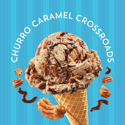 Dreyer's Rocky Road Collection Churro Dulce De Leche Drive Ice Cream 48fz - 48 FZ - Image 3