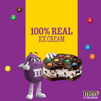 M&M's Cookies & Cream Cookie Sandiwch Pack - 4-14 Fl. Oz. - Image 4