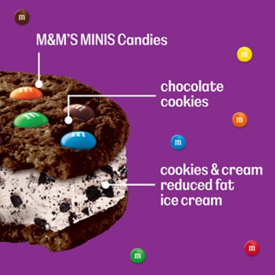 M&M's Cookies & Cream Cookie Sandiwch Pack - 4-14 Fl. Oz. - Image 2