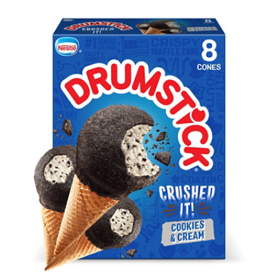Drumstick Crushed It Ice Cream Cones 8 Count - 36.8 Fl. Oz. - Image 2