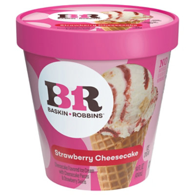 Baskin Robbins Strawberry Cheesecake Ice Cream - Fl. Oz. - Image 3