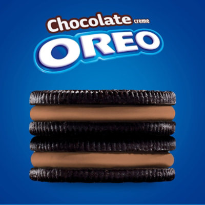 OREO Chocolate Creme Chocolate Sandwich Cookies Family Size - 18.71 Oz - Image 2