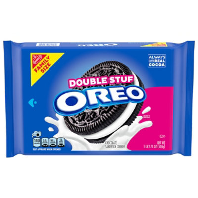 OREO Chocolate Sandwich Cookies Family Size - 19.1 Oz - acmemarkets