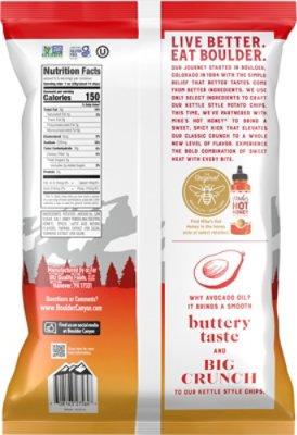 Boulder Canyon Boulder Batch Yellowbird Habanero Kettle Potato Chips - 5.25 Oz - Image 5