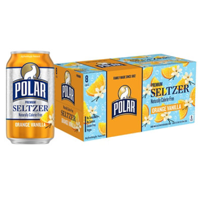 Polar Orange Vanilla 8 count - 12 Fl. Oz. - Image 1