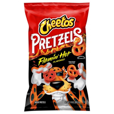 Cheetos Cheddar And Flamin' Hot Pretzels Review: We Can't Stop