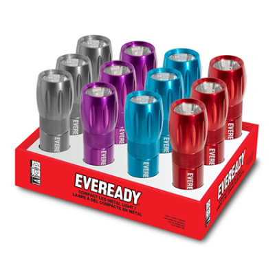 Eveready Compact Metal Flashlight - Each - Image 1