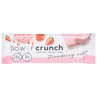 Power Crunch Strawberry Whey Protein Bar 1.4 Ounce - 1.4 Oz - Image 3