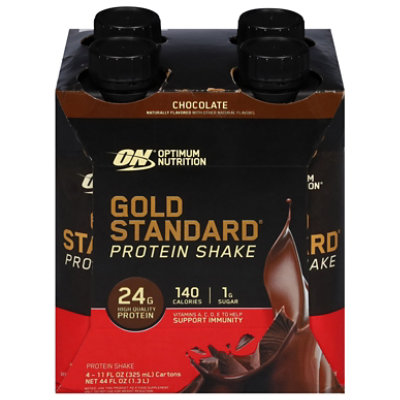 Optimum Nutrition Gold Standard Chocolate Ready To Drink Shake - 4-12 Fl. Oz. - Image 3