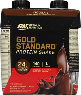 Optimum Nutrition Gold Standard Chocolate Ready To Drink Shake - 4-12 Fl. Oz. - Image 6