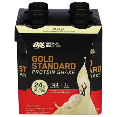 Optimum Nutrition Gold Standard Vanilla Ready To Drink Shake - 4-12 Fl. Oz. - Image 3