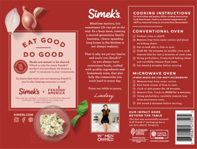 Simek's Lasagna Italiano Family Size - 32 Oz - Image 5