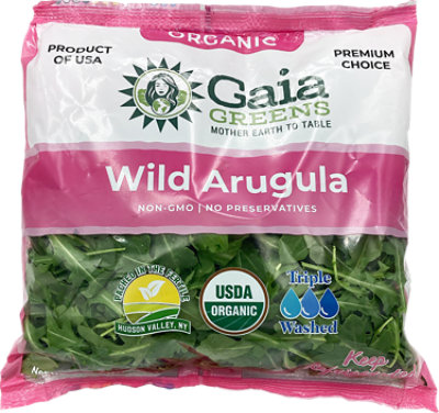 Gaia Greens Organic Wild Arugula Mix - 4.5 Oz - acmemarkets