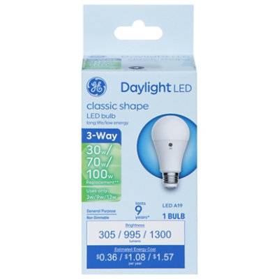 Ge Led 30/100 3way Day Light - 1 CT - Image 3